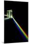 White Light Passing Through a Prism-David Parker-Mounted Photographic Print