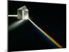 White Light Passing Through a Prism-David Parker-Mounted Photographic Print