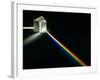 White Light Passing Through a Prism-David Parker-Framed Photographic Print