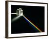 White Light Passing Through a Prism-David Parker-Framed Photographic Print