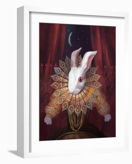 White Like the Moon, 2016-Runa Anastasiya Rudaya-Framed Giclee Print