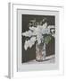 White Lilac in a Glass Vase-Edouard Manet-Framed Collectable Print