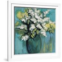 White Lilac Waltz-Joyce Fournier-Framed Art Print