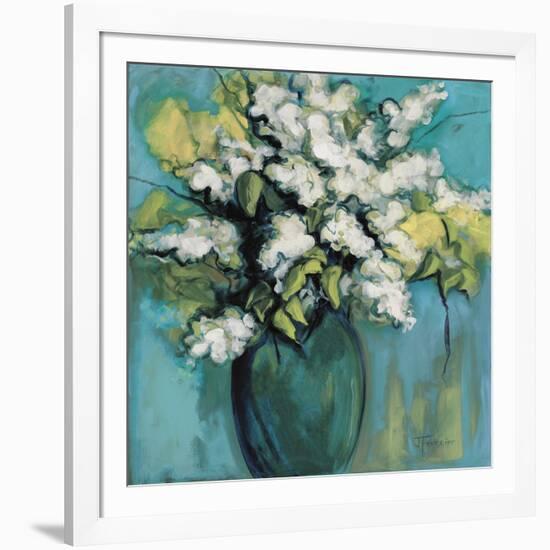 White Lilac Waltz-Joyce Fournier-Framed Art Print