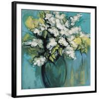 White Lilac Waltz-Joyce Fournier-Framed Art Print