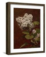 White Lilacs, 1888 (oil on canvas)-Henri Fantin-Latour-Framed Giclee Print