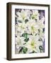 White Lilies, 2008-Christopher Ryland-Framed Giclee Print