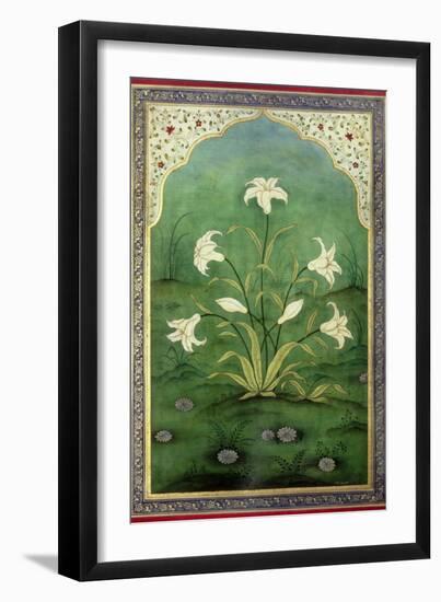 White Lilies-Mark Briscoe-Framed Giclee Print