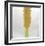 White Lily Abstract No 33-Shams Rasheed-Framed Giclee Print