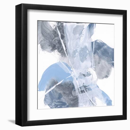 White Line Blues I-Chris Paschke-Framed Art Print
