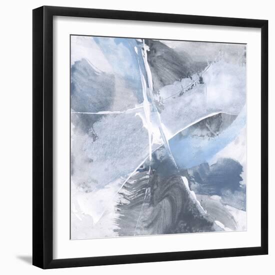 White Line Blues III-Chris Paschke-Framed Art Print