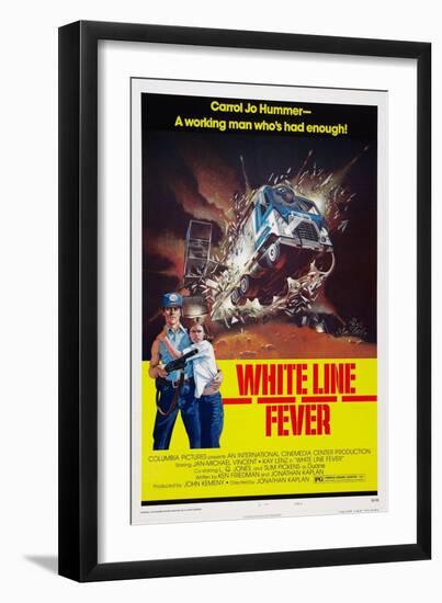 White Line Fever, Jan-Michael Vincent, Kay Lenz, 1975-null-Framed Art Print