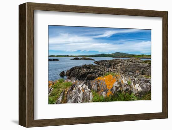 White Line in the Sky-Philippe Sainte-Laudy-Framed Photographic Print