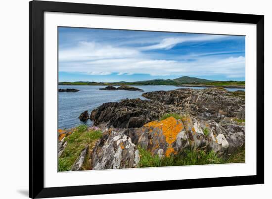 White Line in the Sky-Philippe Sainte-Laudy-Framed Photographic Print