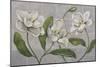 White Magnolia-John Zaccheo-Mounted Giclee Print