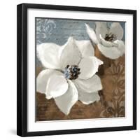 White Magnolias I-Lanie Loreth-Framed Art Print