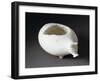 White Marble Container in Shape of Pig, from Necropolis of Plastiras on Paros Island, Greece-null-Framed Giclee Print