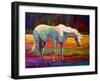 White MareII-Marion Rose-Framed Giclee Print