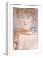 White Mask-Fernand Khnopff-Framed Giclee Print