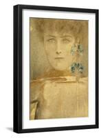 White Mask-Fernand Khnopff-Framed Giclee Print