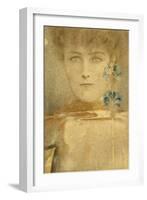 White Mask-Fernand Khnopff-Framed Giclee Print