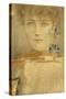 White Mask-Fernand Khnopff-Stretched Canvas