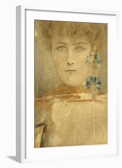 White Mask-Fernand Khnopff-Framed Giclee Print