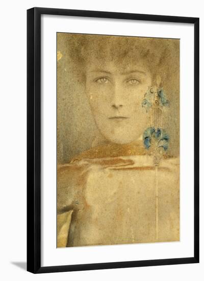 White Mask-Fernand Khnopff-Framed Giclee Print