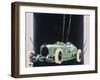 White Metal and Enamel Cigarette Case Depicting a Salmson Racing Car, circa 1920-F. Zwichl-Framed Giclee Print