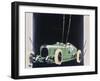 White Metal and Enamel Cigarette Case Depicting a Salmson Racing Car, circa 1920-F. Zwichl-Framed Giclee Print