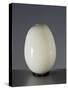White Milk Glass Egg, France-null-Stretched Canvas