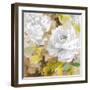 White Modern Peonies I-Lanie Loreth-Framed Art Print