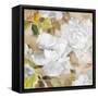 White Modern Peonies II-Lanie Loreth-Framed Stretched Canvas