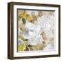 White Modern Peonies II-Lanie Loreth-Framed Art Print