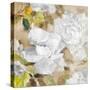 White Modern Peonies II-Lanie Loreth-Stretched Canvas