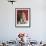 White Monkey on Red, 2006,-Peter Jones-Framed Giclee Print displayed on a wall