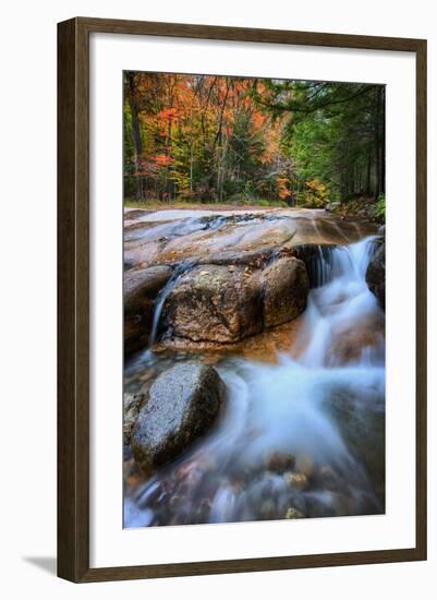 White Mountain Flow, Autumn New Hampshire, New England-Vincent James-Framed Photographic Print