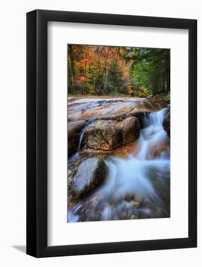 White Mountain Flow, Autumn New Hampshire, New England-Vincent James-Framed Photographic Print