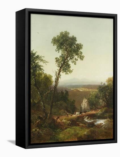 White Mountain Scenery, 1859 (Oil on Canvas)-John Frederick Kensett-Framed Stretched Canvas
