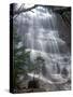 White Mountain Waterfalls-Jim Cole-Stretched Canvas