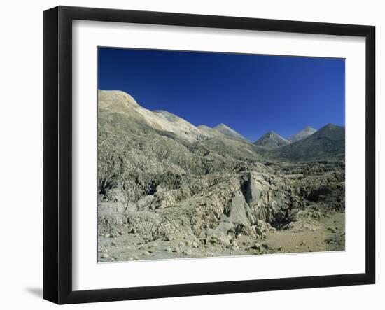 White Mountains, Chora Sfakion, Crete, Greek Islands, Greece, Europe-O'callaghan Jane-Framed Photographic Print