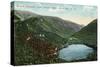 White Mountains, New Hampshire, Aerial View from Artist's Bluff, Mt. Lafayette-Lantern Press-Stretched Canvas