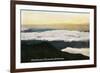 White Mountains, New Hampshire, Sunrise View on Mount Washington-Lantern Press-Framed Art Print