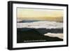 White Mountains, New Hampshire, Sunrise View on Mount Washington-Lantern Press-Framed Art Print