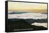 White Mountains, New Hampshire, Sunrise View on Mount Washington-Lantern Press-Framed Stretched Canvas