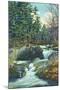 White Mountains, New Hampshire, View of the Franconia Notch Basin-Lantern Press-Mounted Art Print