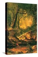 White Mountains, New Hampshire-Albert Bierstadt-Stretched Canvas