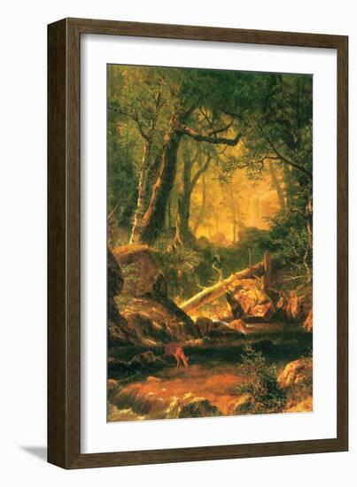 White Mountains, New Hampshire-Albert Bierstadt-Framed Art Print