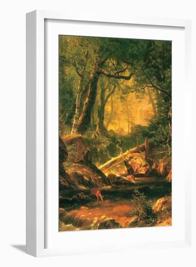 White Mountains, New Hampshire-Albert Bierstadt-Framed Art Print