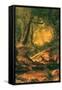 White Mountains, New Hampshire-Albert Bierstadt-Framed Stretched Canvas